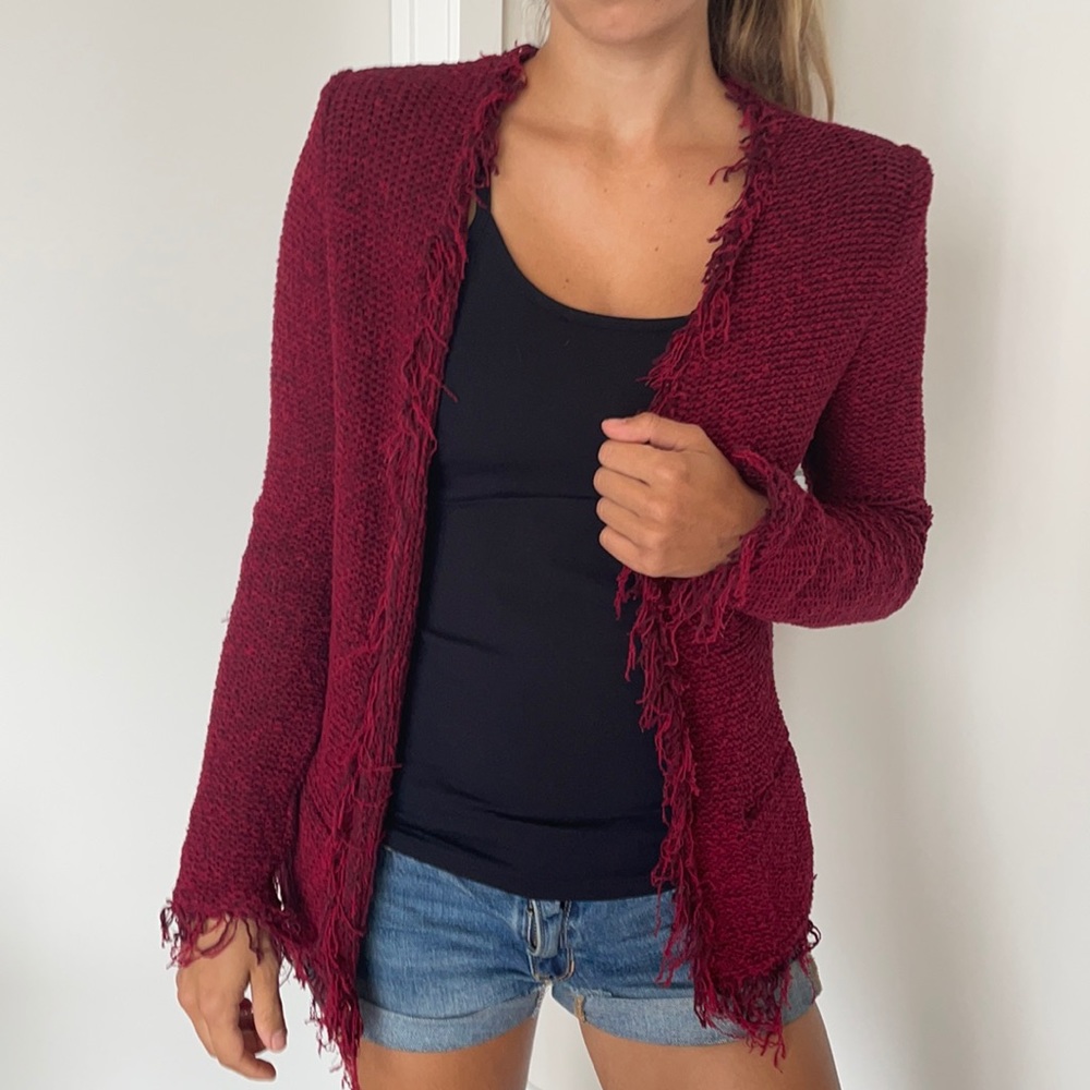 IRO Shavani Fringe Evening Jacket